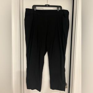 Worthington Black Pull on Skinny Pants
